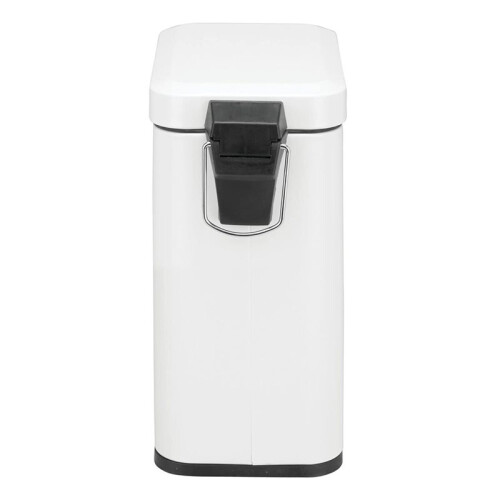5L Lidded Step Trash Can, Compact Garbage Bin with Removable Liner Bucket and Handle for Bathroom, Kitchen, Office