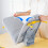 Folding Desktop Ironing Board, Wall-Mounted Steel Mesh with Iron Stand, Space Saving, Convenient Laundry Hooks 4