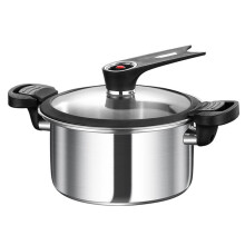 Portable Pressure Cooker Fast Cooking Stew Pot Pressure Cooker Stainless Steel Fast Cooking Multifunctional Kitchen Tool
