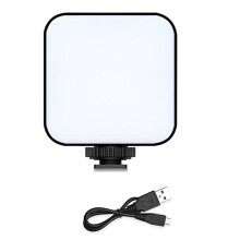 VLOGLITE T64 LED Video Light 1200mAh Rechargeable Soft Light Panel Portable Photography Lighting for  OSMO