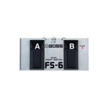 BOSS Pedal de Efectos para Guitarra Eléctrica FS-6 con Doble Pedal y Conmutador de Altavoz KATANA para Accesorios de Guitarra Acústica.