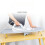 Folding Desktop Ironing Board, Wall-Mounted Steel Mesh with Iron Stand, Space Saving, Convenient Laundry Hooks 5