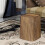 Large Wooden Texture Tra Can Bedroom Kitchen Home Use Rectangular Ape Storage Bin High 4