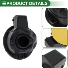 Car Fuel Filler Lid Door Cap Cover Flap for 2011-2018 6R0809857D Yellow