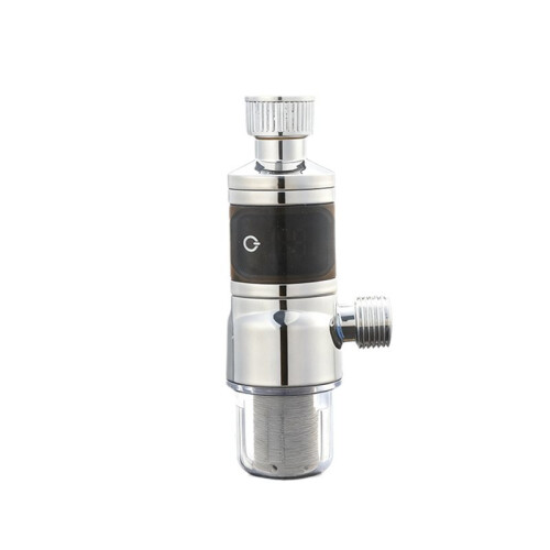 Duschblandartermometer Filter LED Digital Display Babybad Vattentermometer LED Digital Duschpyrometer