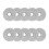 10PCS Microfiber Mop Cloths for  M3 Robot Vacuum Cleaner Accessories Mop Pad Replacement 1