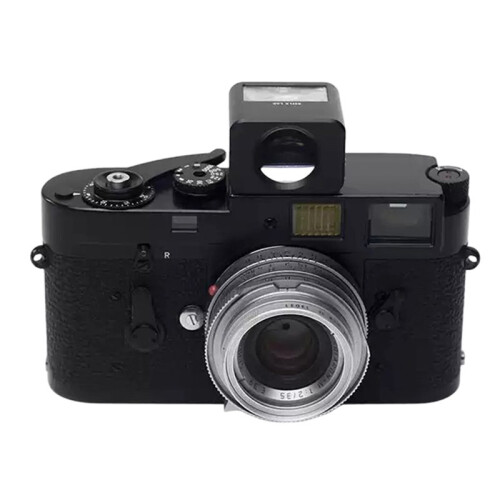 Optical Waist Flat Viewfinder Light-Meter Photometer Single Reverse for Reflx Lab Rangefinder Camera Light Meter Black 1