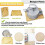 Hamburger Press Patty Maker, Patty Press Makers, Adjustable Spring Burger Press, Push Plunger Hamburger Press Spring 7