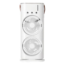 Portable Cooling Fan Desktop Electric Fan with Light Air Conditioning Fan Household Crossover Cooling Fan