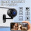 1080P HD Wifi Wireless Camera Home Security Camera Wide Angle Camera IR Night Vision Motion Detection 2