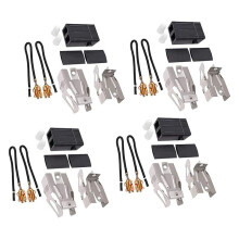 4Pack 330031 Range Burner Receptacle Kit - Replacement for Ken-More Range/Stove - Replaces 814399 5303935058