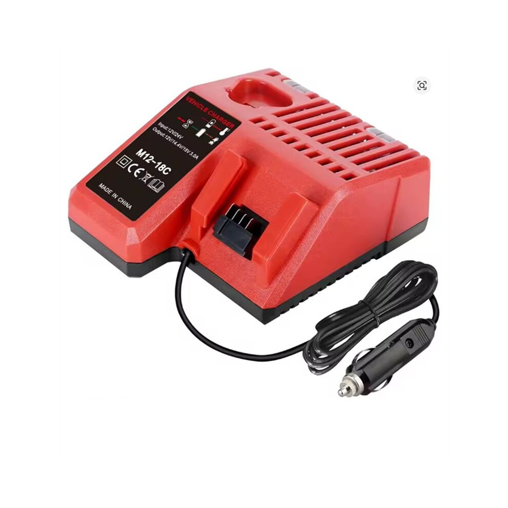 Battery Charger For 12V 14V 18V M18 M12 Battery Plug With Led Indicator Car Charger Light 6033211716969