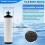 2PCS Ceramic Filter Replacement for BB9-2 Water Filter, Repeatable Cleaning Filters for Berkey Gravity Filtration System 4