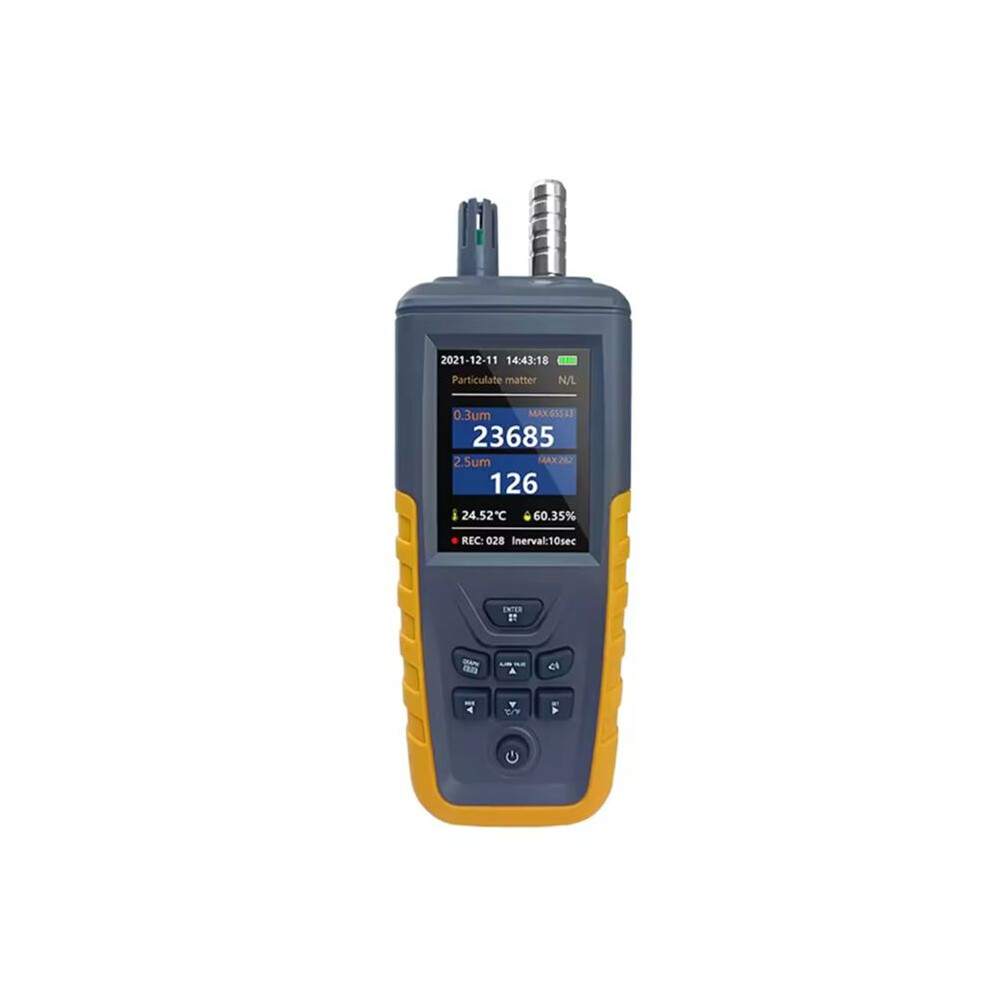 Air Dust Particle Counter Sensor Monitor Pm2.5/10 Temperature Humidity Meter Air Quality Dust Concentration Detector 6032812345028
