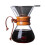 Pour over Coffee Maker Dripper Serving Set with Stainless Steel Filter Reusable Glass Sharing Pot Drip Filter Cup 1