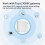 3PCS ZigBee  Bodentester Temperaturmesser Feuchtigkeitssensor Tuya APP Echtzeitüberwachung Pflanzenmonitor 10
