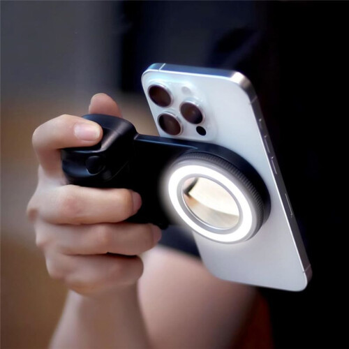 For  Magnetic Selfie Ring Light, with  Remote Control, Rechargeable Fill Light, Smartphone Camera Handle 1