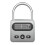 Timer Padlock LCD Display Backlight 999 Hours Max Timing Super Long Standby Anti-Addiction Electronic Backpack Lock B 1