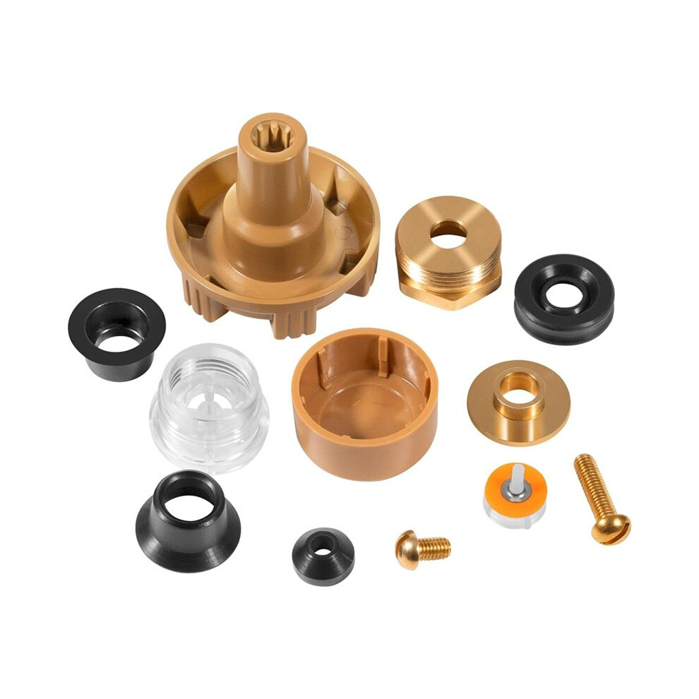 Rk-17Mh Repair Kit Metal Handle Fit For Woodford Model 17 Outdoor Faucets-12Pcs Complete Frost-Proof Hydrant Parts Kit 6034143922350