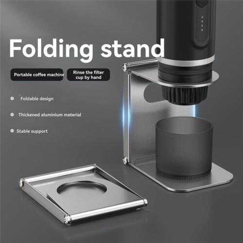 Pour over Dripper Stand,Portable &Foldable Espresso Machine Stand,Office Coffee Stand with Base,Suitable 1
