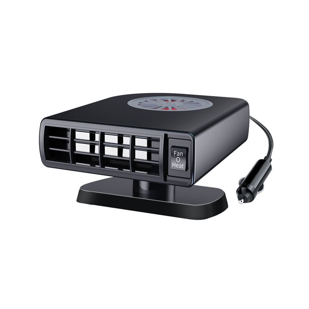 12V Electric Car Heater Rotation Portable Demister Defroster Heating Fan Dryer Windshield Defogging Car Heater Fan 6034079641387