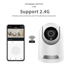 4MP WiFi Camera Dual Pan/Tilt Motion Detection CCTV Two Way Audio Indoor Baby Monitor 2.4G WIFI Security Camera UK PLUG