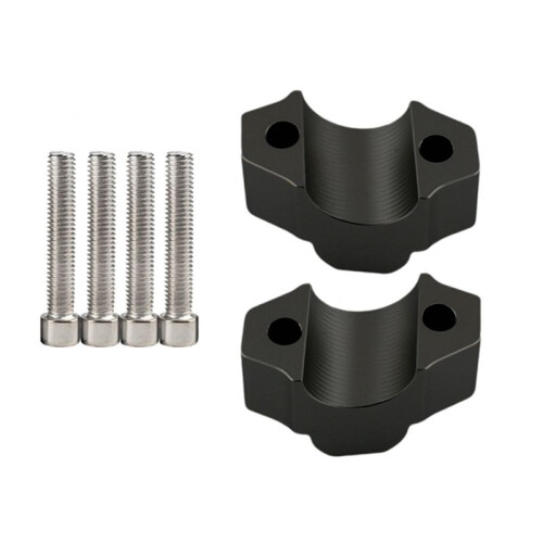 For  XSR900 2016-2024 Motorcycle Accessories Handlebar Riser Drag Handle Bar Clamp Extend Adapter Black