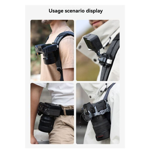 FALCAM F38 Quick Release Kit V2 - Backpack Camera Strap Clip, Quick Release Base for Enhanced Photography Efficiency 1