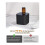Waterloze, Draadloze Diffuser, Draagbare Kleine -Diffusers, Aromatherapie-Diffuser met 3 Miststanden, Cyclusstart, 400 Sq.Ft A 5