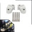 For  XSR900 2016-2024 Motorcycle Accessories Handlebar Riser Drag Handle Bar Clamp Extend Adapter Black 5