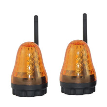 2 St LED-Varningsljus AC12-265V Universell Larmsignallampa för Automatiska Grindar Garageport Rullport