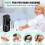 380ML Automatic Touchless Soap Dispenser, USB Rechargeable, Infrared Sensor, Hands-Free, Foam Machine for Hygiene A 2