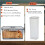 Bread Box with Lid for Kitchen Counter, 10L Airtight Loaf Bread Storage Container  Recording Bread Keeper 4