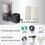 Faucet Mount Water Filter Kitchen Sink Purifier Filter with 2 Filter for Reducing Chlorine Limescale Heavy Metals 10