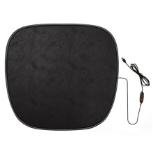 Housse de SièGe de Voiture Chauffante, Coussin de SièGe de Voiture éLectrique, Maintien au Chaud en Hiver, Briquet USB, Coussin Chauffant, PièCe