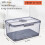 Bread Box with Lid for Kitchen Counter, 10L Airtight Loaf Bread Storage Container  Recording Bread Keeper 7