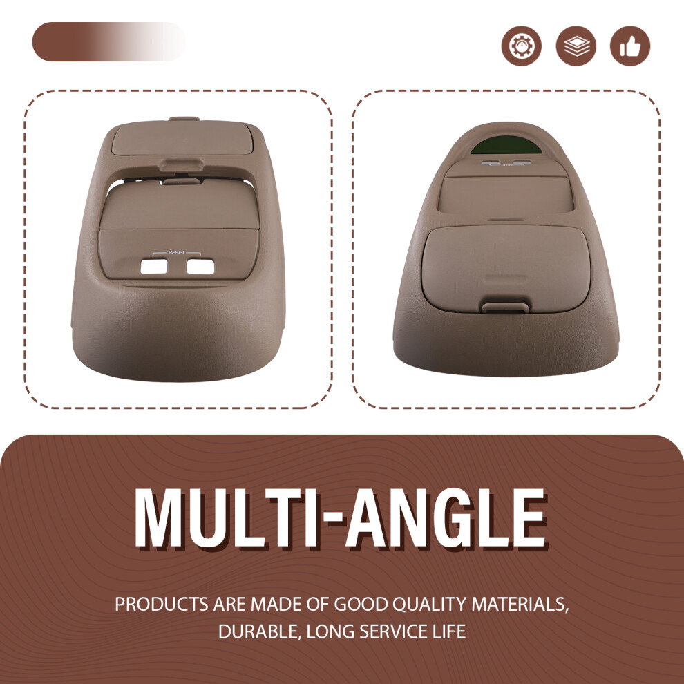 New Overhead Console 2C3z-25519A70-Aac For F-250 F-350 F-450 F-550 Super Duty 2002-2004 Brown 6031316769170