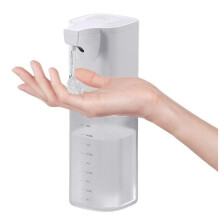 550ML Automatic Touchless Gel Liquid Dispenser, USB Rechargeable, Infrared Sensor, Hands-Free, for Kitchen and Bathroom