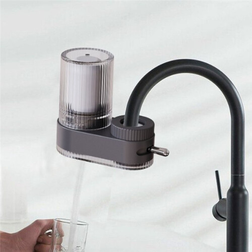 Faucet Mount Water Filter Kitchen Sink Purifier Filter with 2 Filter for Reducing Chlorine Limescale Heavy Metals 1