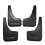 4Pcs Car Mudguards Mud- with Screws for  Ram  2022-2025 Mud Guard Set 1