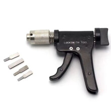 Quick Gun Turning Tool Advanced Plug Spinner Stainless Steel Magnetic Unlocking Tool for Automotive