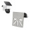 Security Cameras Roof Gutter Special Bracket Gutter Mount Bracket Solar Panel Bracket for  SoloCam S340E30 5