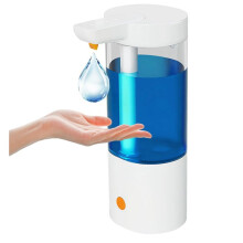 Automatic Soap Dispenser -4 Adjustable Levels,13.5oz Wall Mount Touchless Electric Liquid Soap Dispenser,for Home,Office