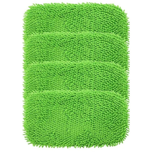 Pour  Mop, Chiffon Absorbant de Rechange, Chiffon Rotatif Double Usage, Humide et Sec