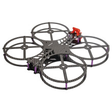 5Inch FPV Drone Frame 223.5mm Wheelbase Carbon Fiber Micro Circular Quadcopter Frame Kit for Racing Aerial Photography