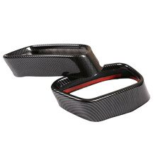 Car Exhaust Pipe Cover Tail Muffler Stainless Steel Tail Throat Cover for X5 2014-2018 X6 2015-2019