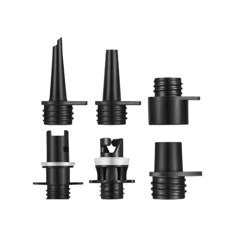 6Pcs Air Valve Adapter Inflatable Boat Foot Pump Hr Hose Adapter Pump Hose Nozzles Paddle Board Boat Accessories 4711419666430
