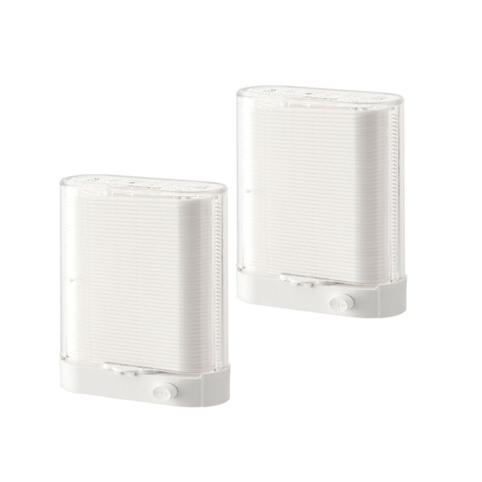 Dental Floss Picks Dispenser 2 Box-176 Count Superfine Toothpicks Sticks-More Hygienic Floss Storage