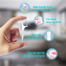 Distributeur de Cure-Dents Dentaires (2 Boîtes) - 176 Cure-Dents Ultrafins - Rangement Hygiénique Du Fil Dentaire.