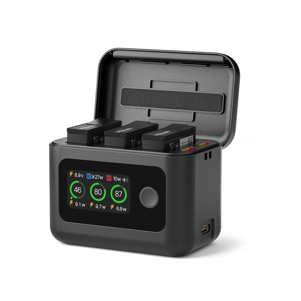 New 3-Batteries Charging Hub For Osmo 360 Camera Fast Charging Case Lcd Display Card Holder Charger Accessor 6032150637625